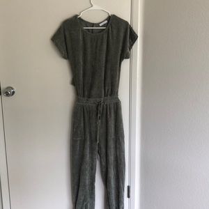 Green one piece jumpsuit boutique